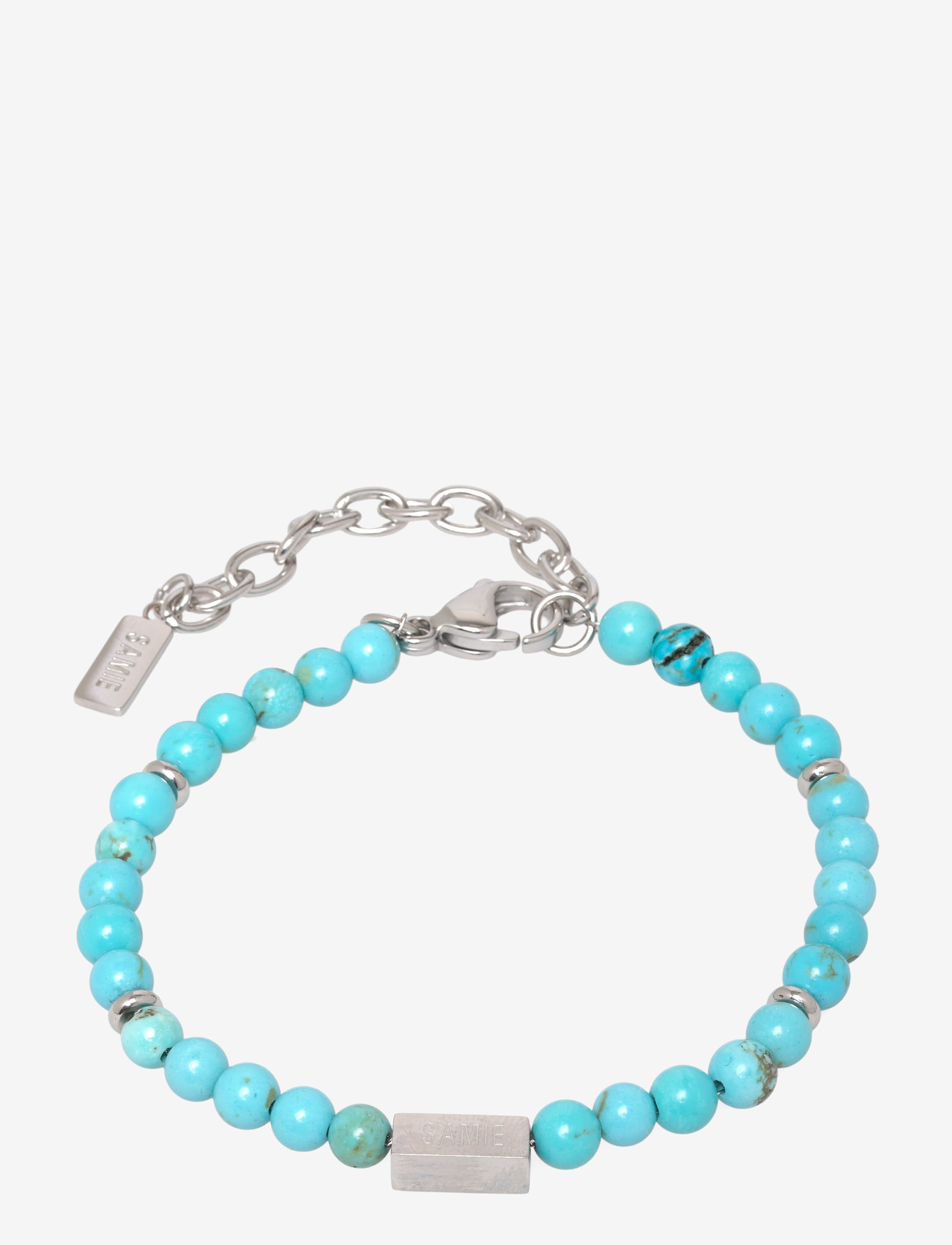 Samie - Neo - Bracelet with turquoise pearls - armband - sws - 0