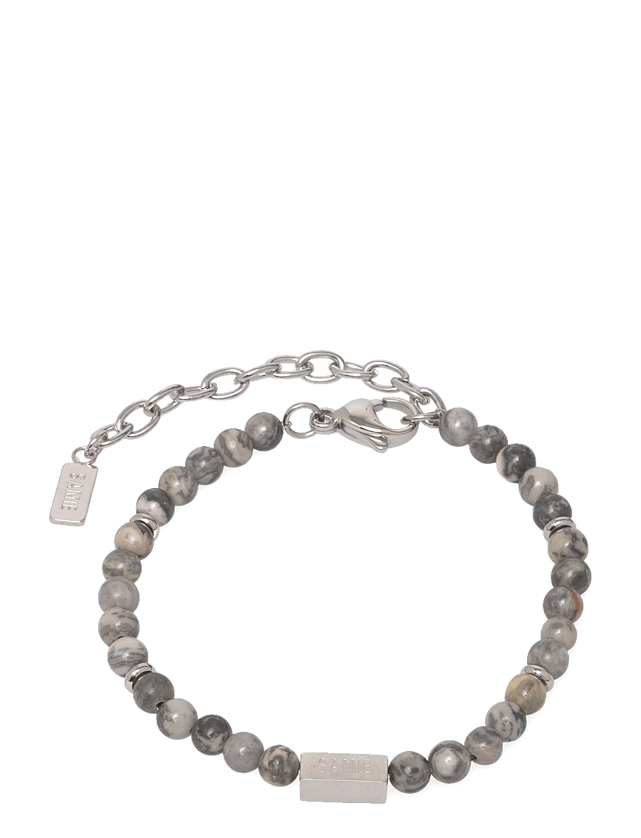 Samie - Neo - Bracelet with white/stone pearls - armbanden - sws - 0