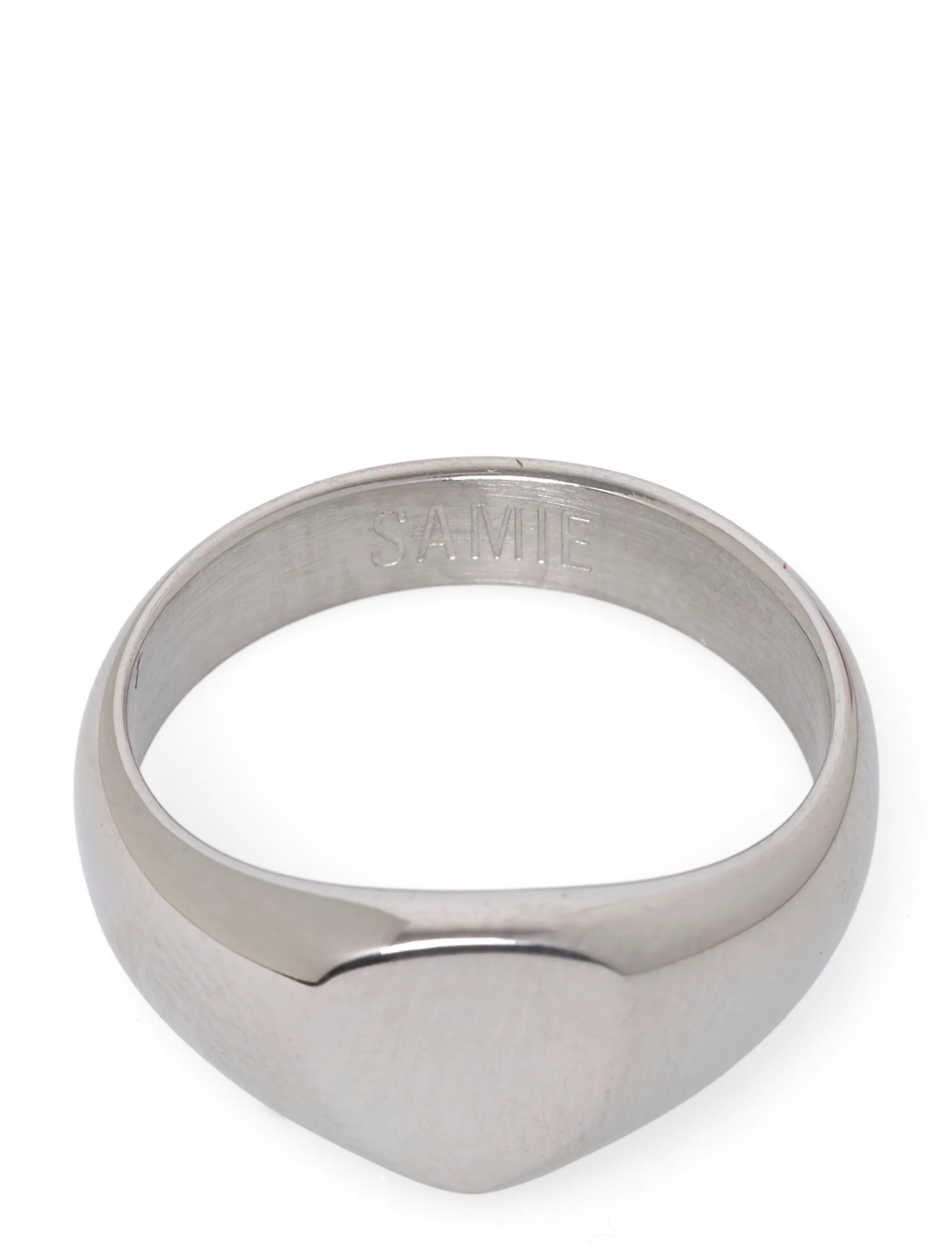 Samie Signature - Steel Ring, 56, Silver, Smykker > Ringe, Herre