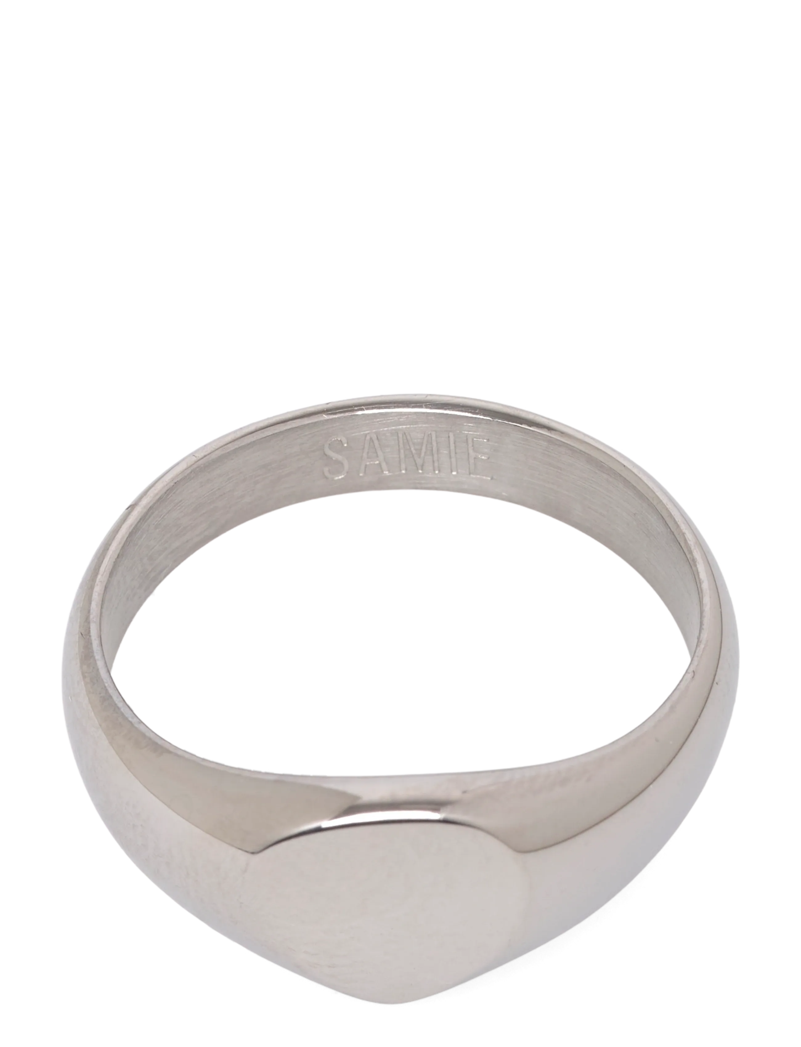 Samie Signature - Steel Ring, 62, Silver, Smykker > Ringe, Herre