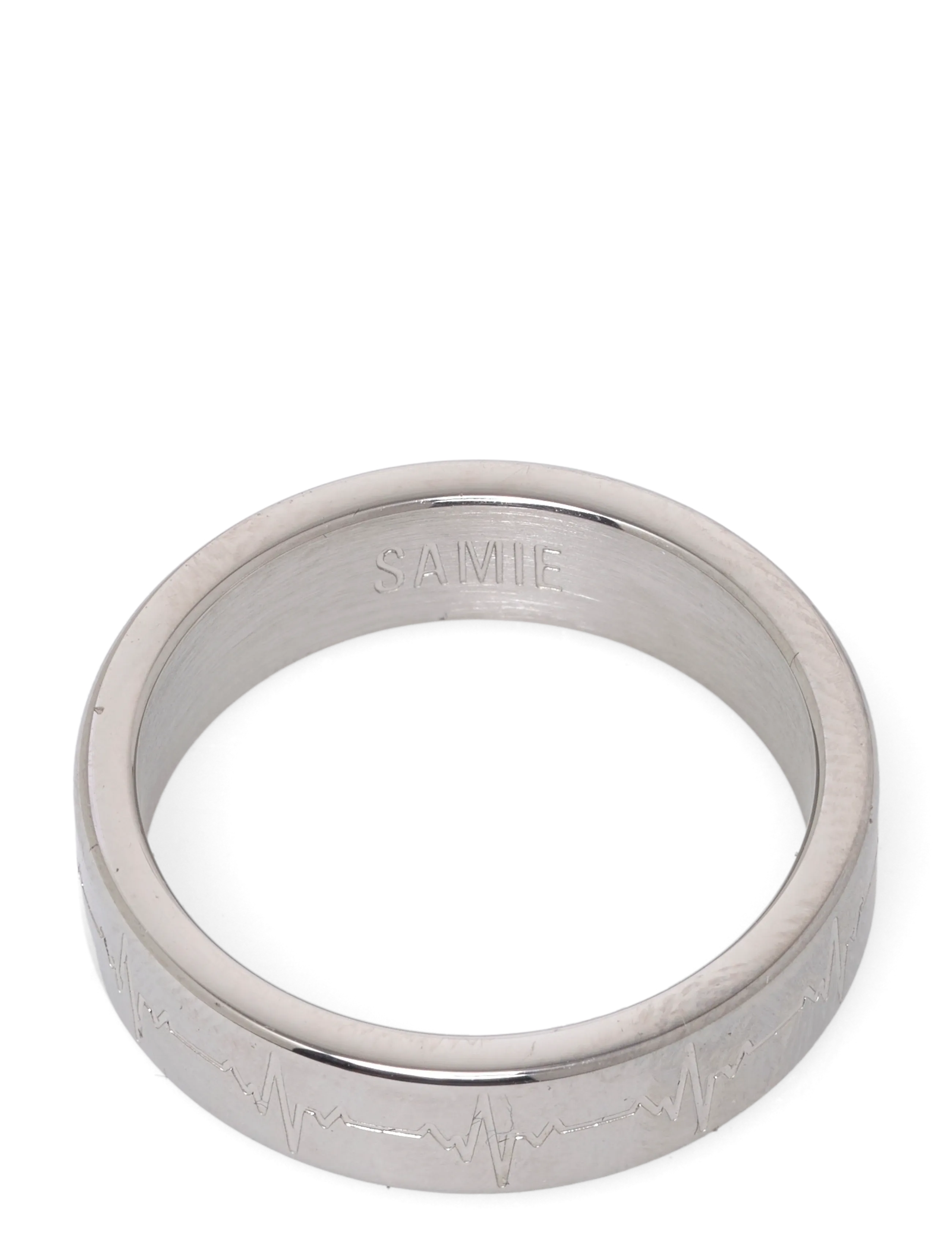 SAMIE Infinity - Heart Rytmn Ring Silber - 64 - Herren