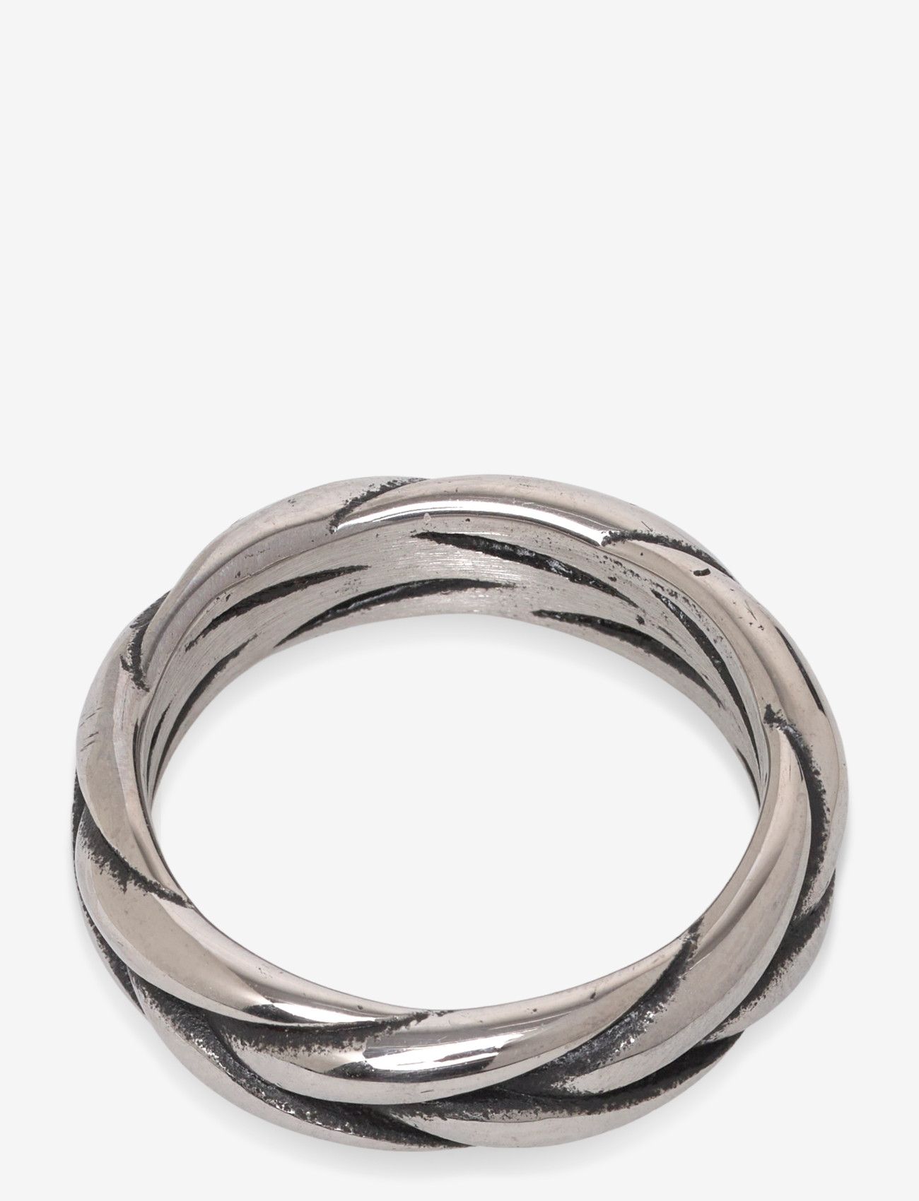 Samie - Rope - Twisted Steel ring - ringe - sos - 0