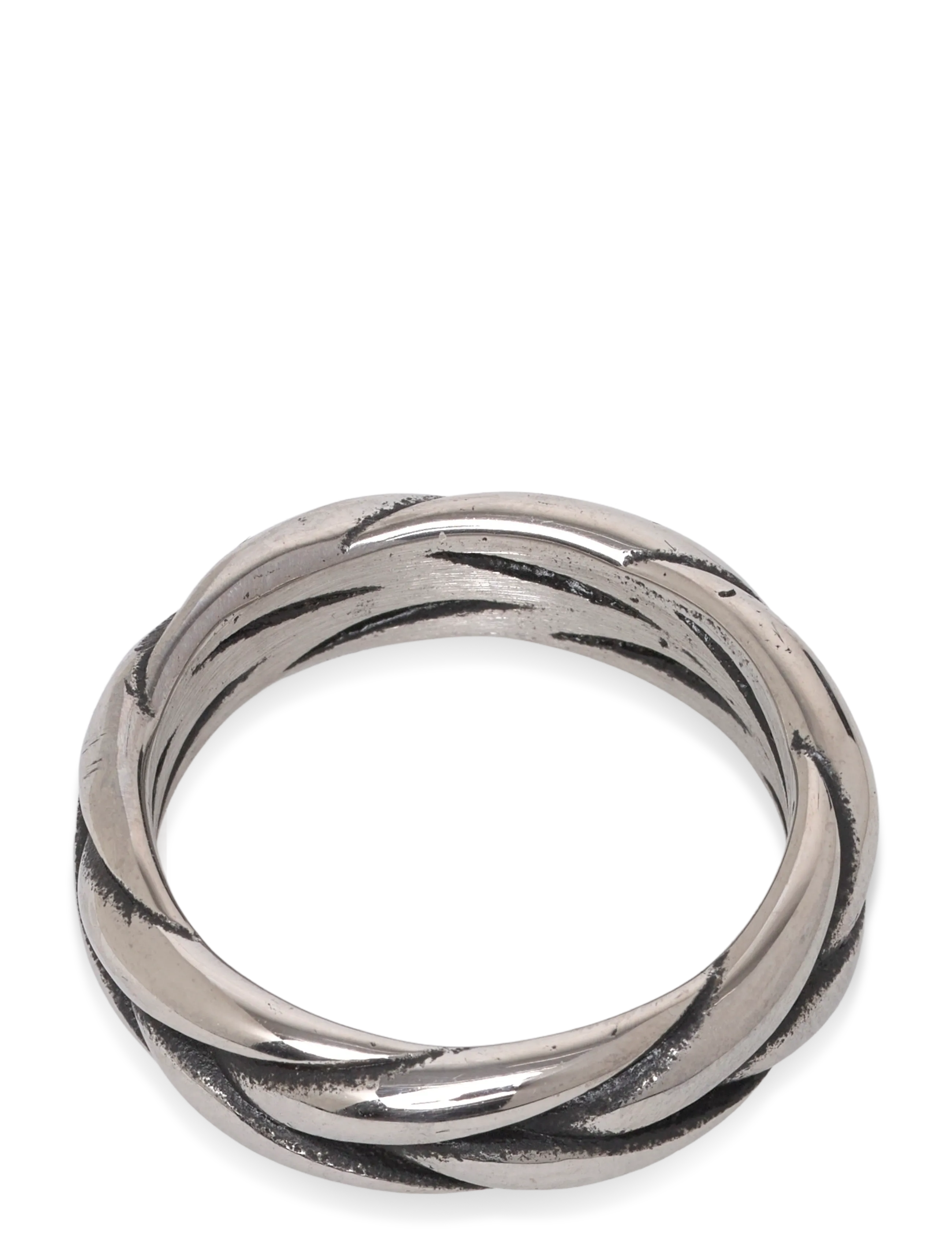 Samie Rope - Twisted Steel ring - Samie - SOS / silver