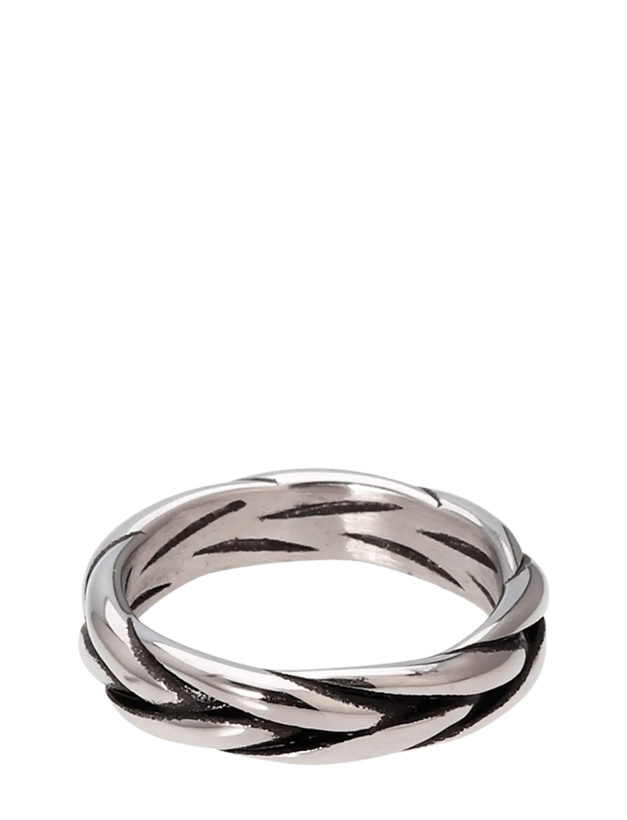Samie - Rope - Twisted Steel ring - sõrmused - sos - 0