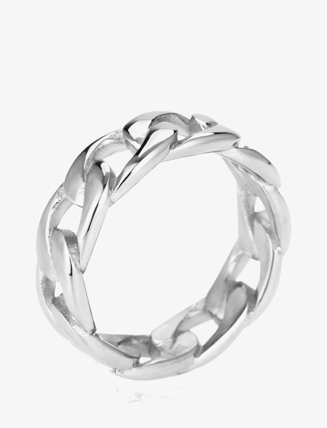 SAMIE Panzer Ring Silber - 60 - Herren