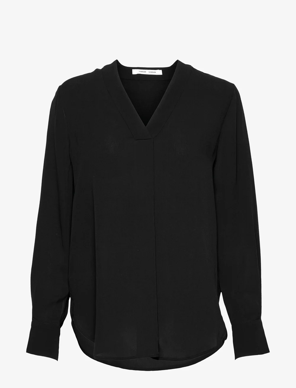 Samsøe Samsøe - Hamilla blouse 8083 - langærmede bluser - black - 0