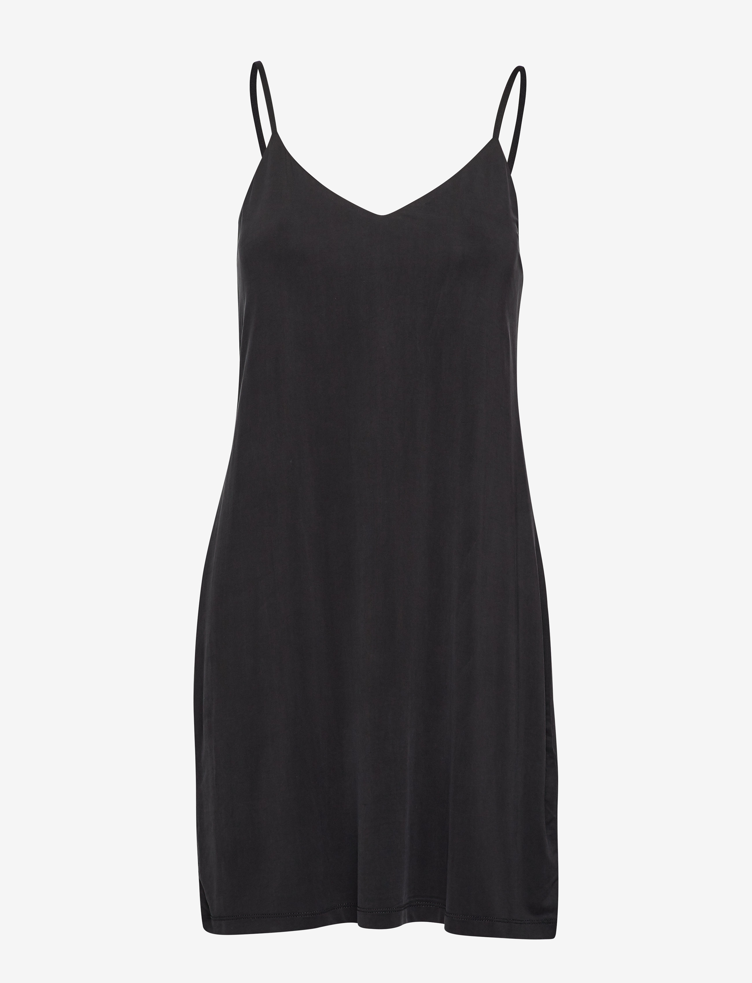 Samsøe Samsøe Krista slip dress 6202 - Nattlinnen - BLACK / black