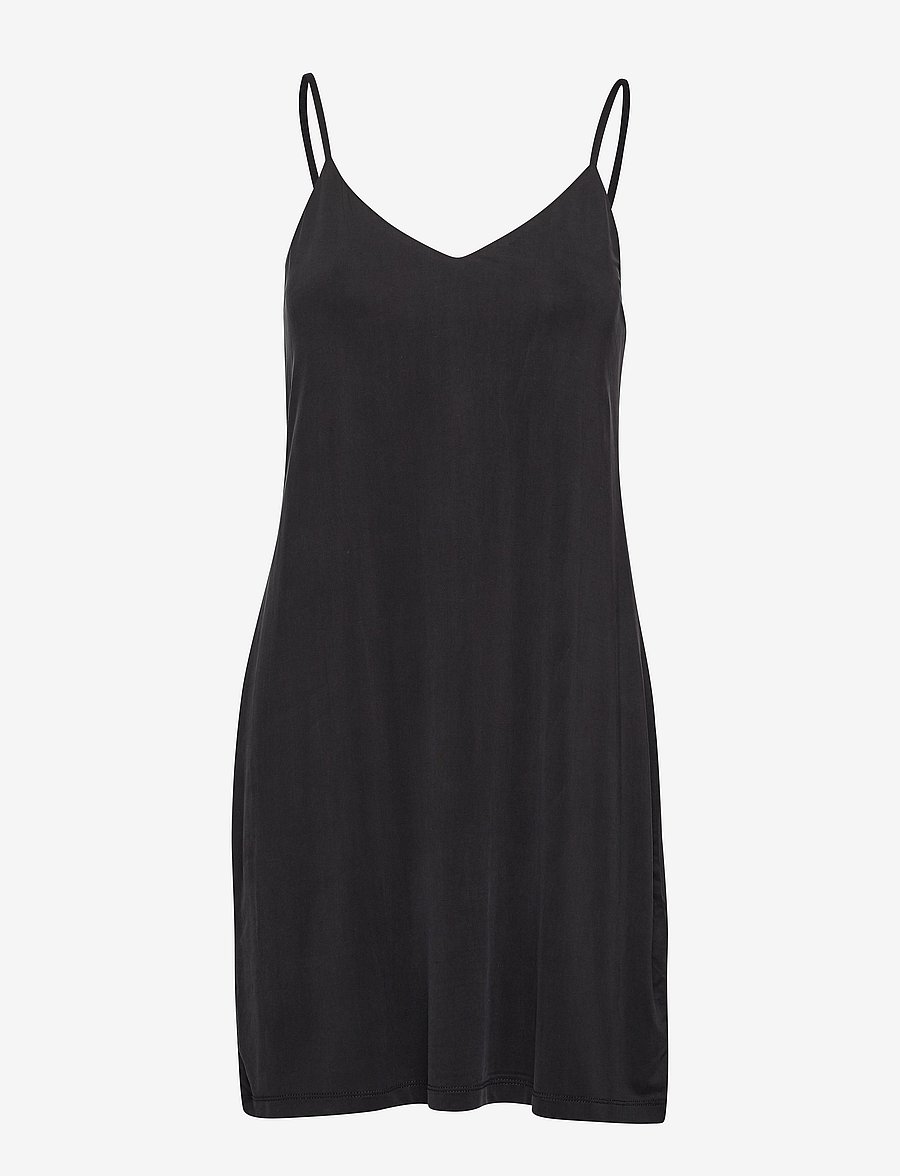 Samsøe Samsøe - Krista slip dress 6202 - slip dresses - black - 1
