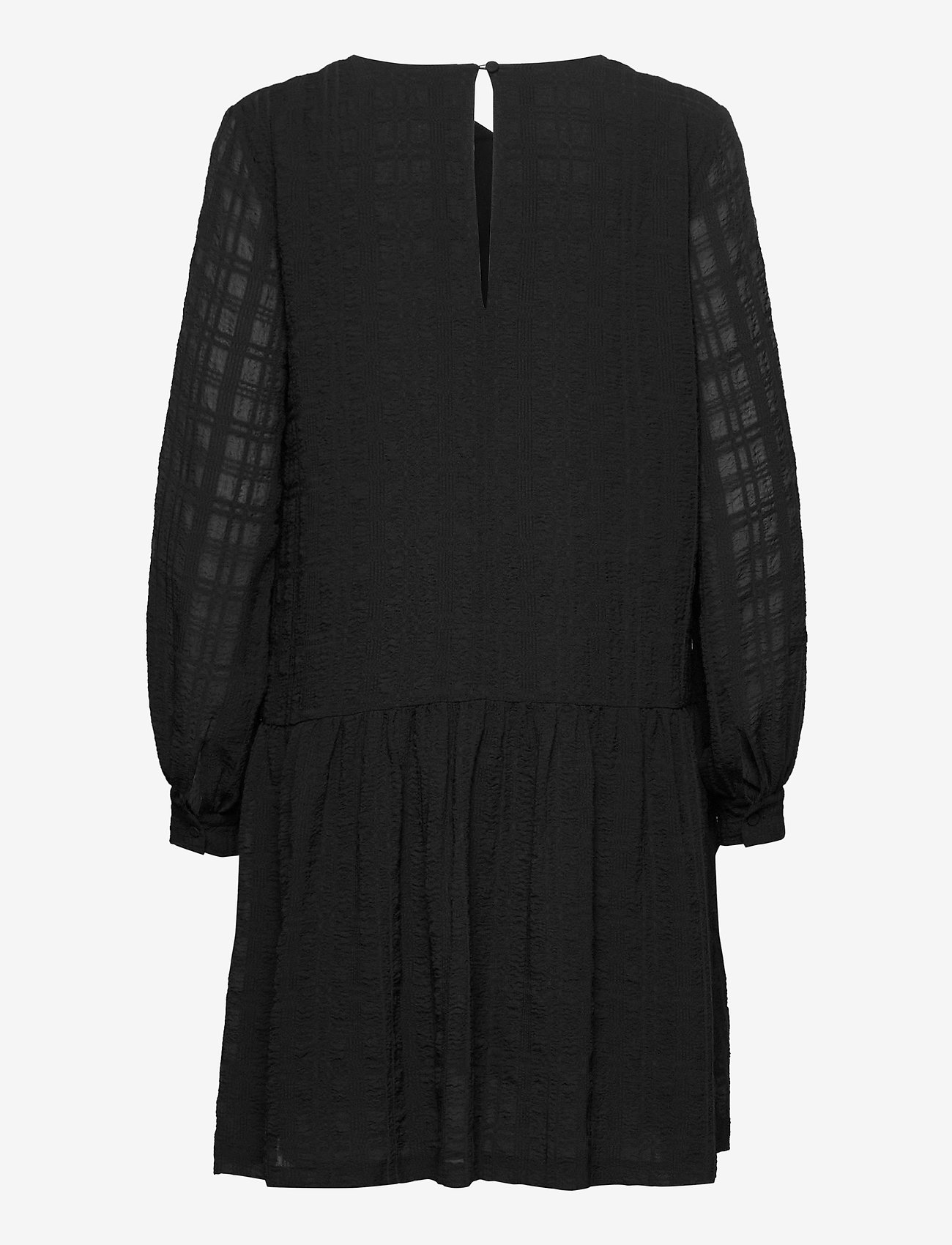 Samsøe Samsøe - Millo ls dress 12890 - midimekot - black - 2