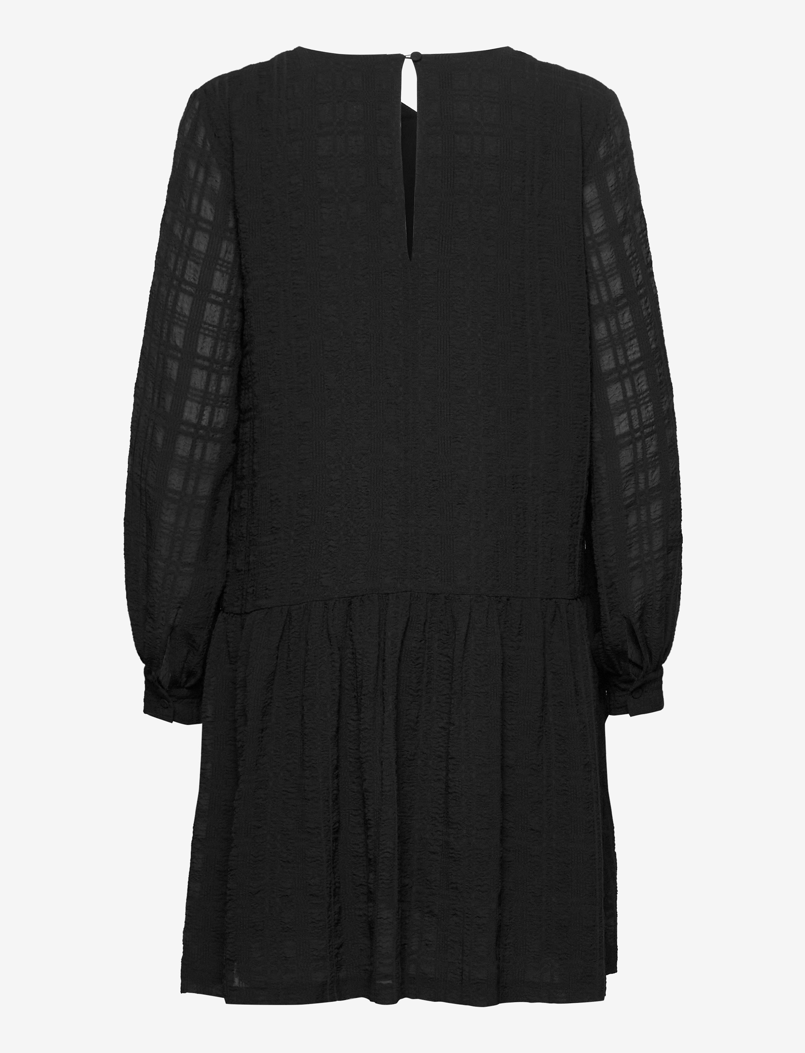 Samsøe Samsøe - Millo ls dress 12890 - midikleider - black - 2