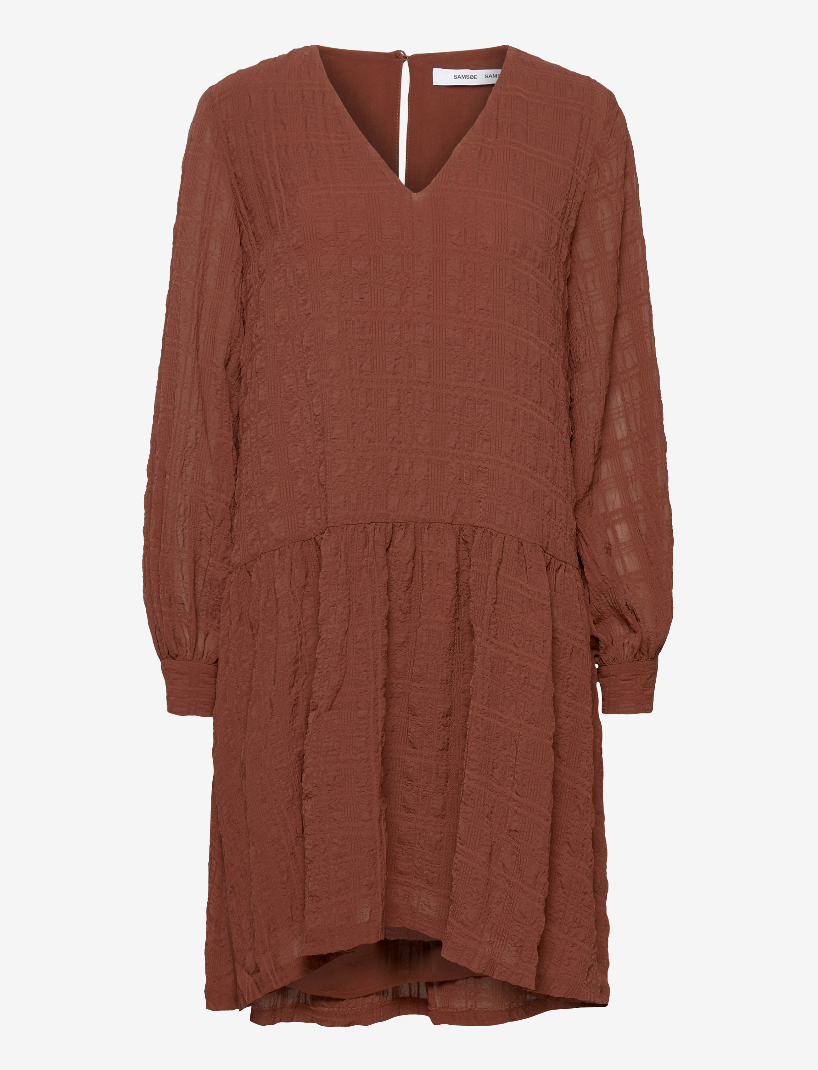 SAMSØE SAMSØE Millo Ls Kleid 12890 Orange - XS - Damen