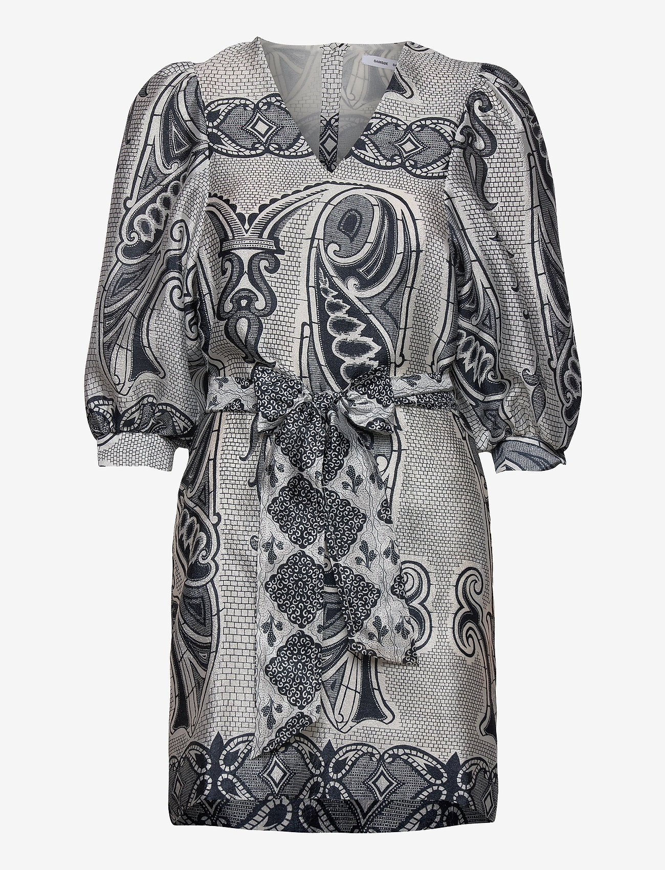 Samsøe Samsøe - Henrietta dress aop 11244 - korta klänningar - porcelain - 0