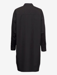Samsøe Samsøe - Luana shirt dress 11468 - midi jurken - black - 1