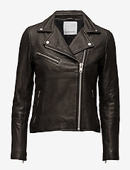 Samsøe Samsøe - Tautou jacket 2771 - vestes en cuir - black - 1