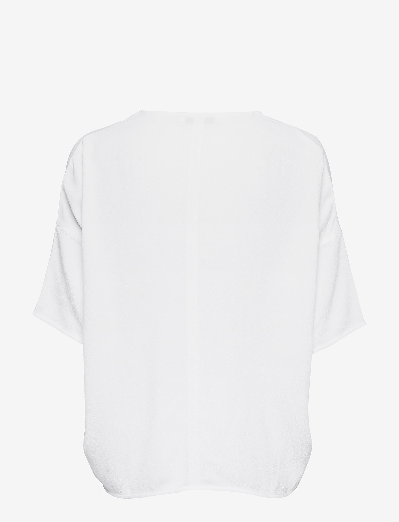 Samsøe Samsøe - Mains v-neck ss 5687 - blouses korte mouwen - clear cream - 1