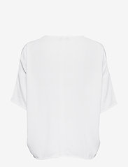 Samsøe Samsøe - Mains v-neck ss 5687 - short-sleeved blouses - clear cream - 1