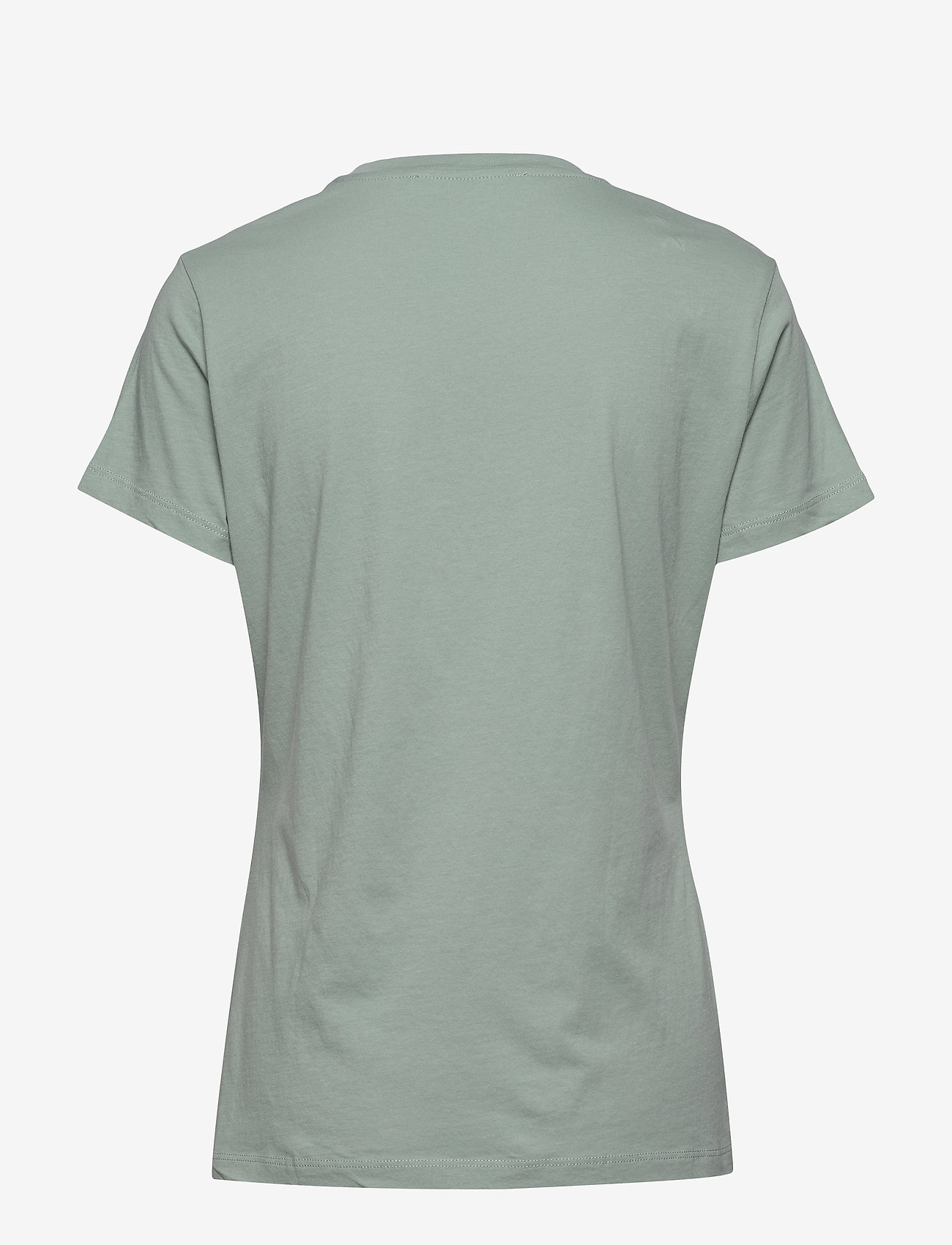 Samsøe Samsøe - Solly tee solid 205 - t-skjorter - chinois green - 1