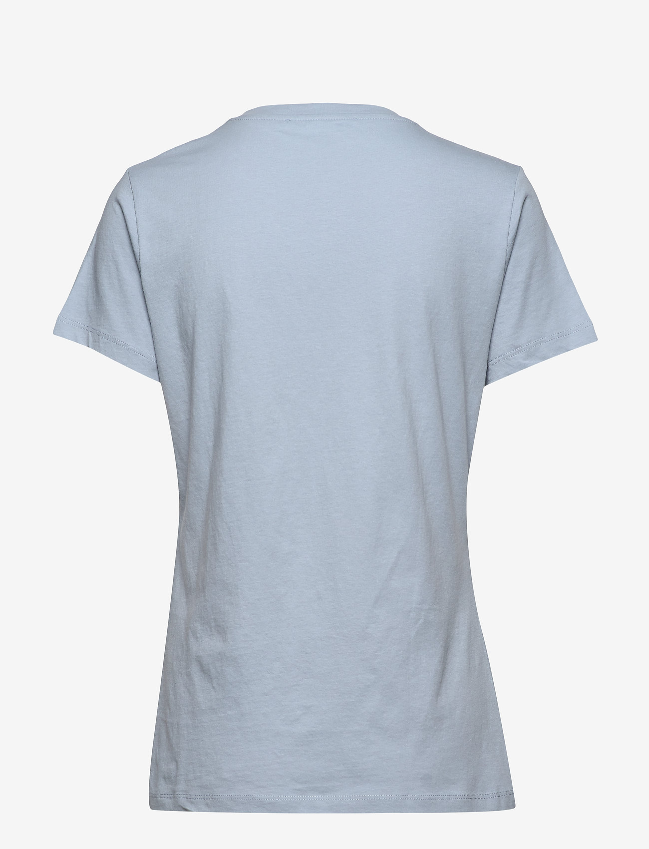 Samsøe Samsøe - Solly tee solid 205 - t-shirt & tops - dusty blue - 1