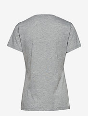 Samsøe Samsøe - Solly tee solid 205 - t-shirts - grey mel. - 1