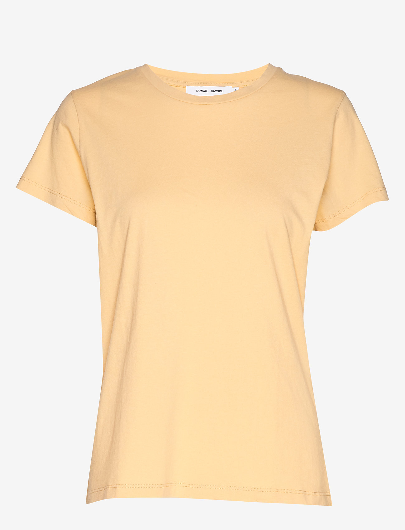 Samsøe Samsøe - Solly tee solid 205 - sügisesed riided - new wheat - 0