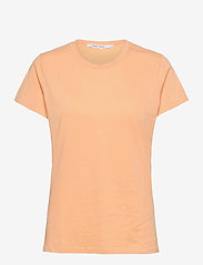 Solly tee solid 205 - PEACH NOUGAT