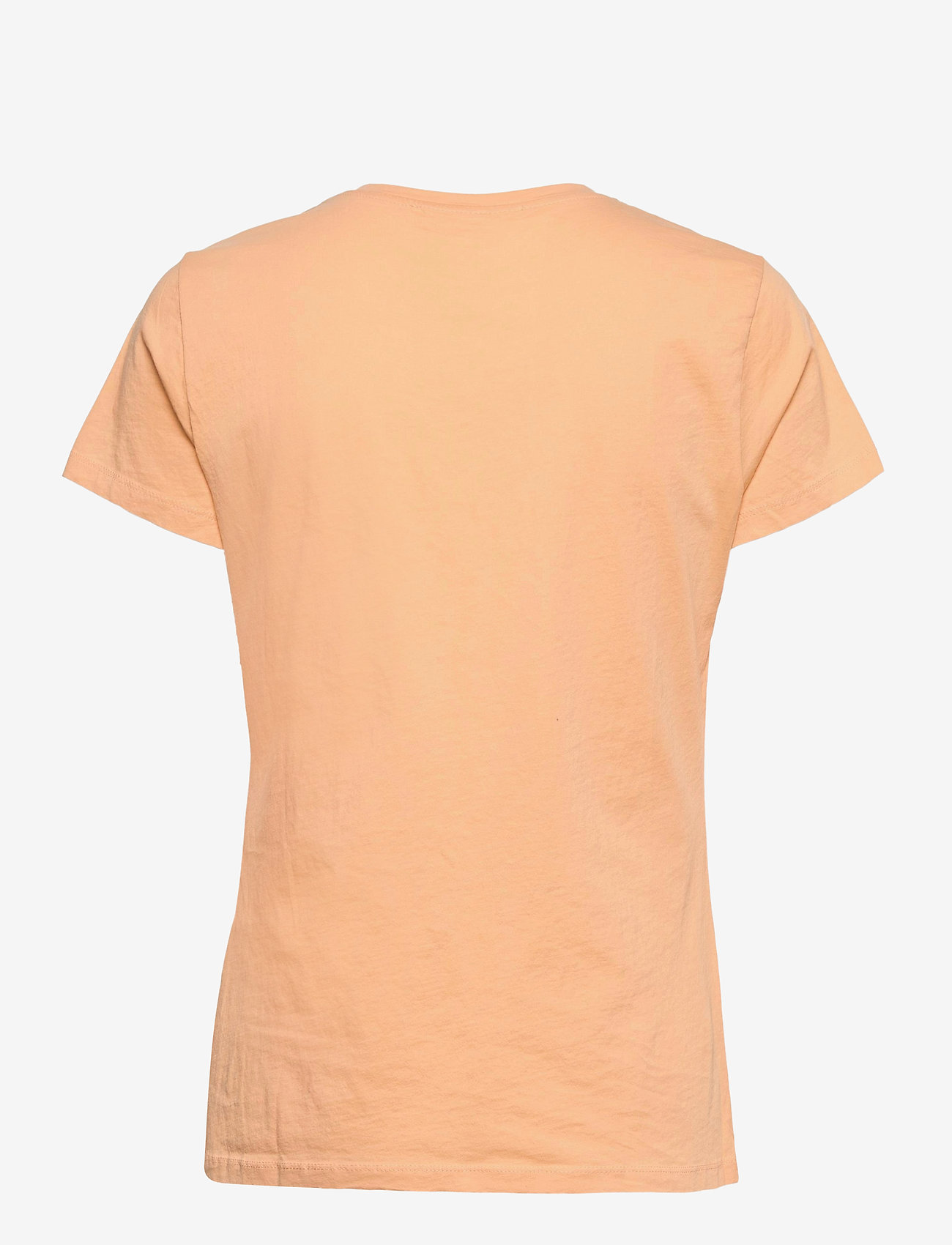 Samsøe Samsøe - Solly tee solid 205 - die niedrigsten preise - peach nougat - 1