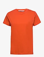 Solly tee solid 205 - SPICY ORANGE