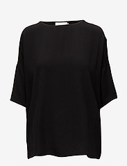 Samsøe Samsøe - Mains tee 5687 - blouses met korte mouwen - black - 1