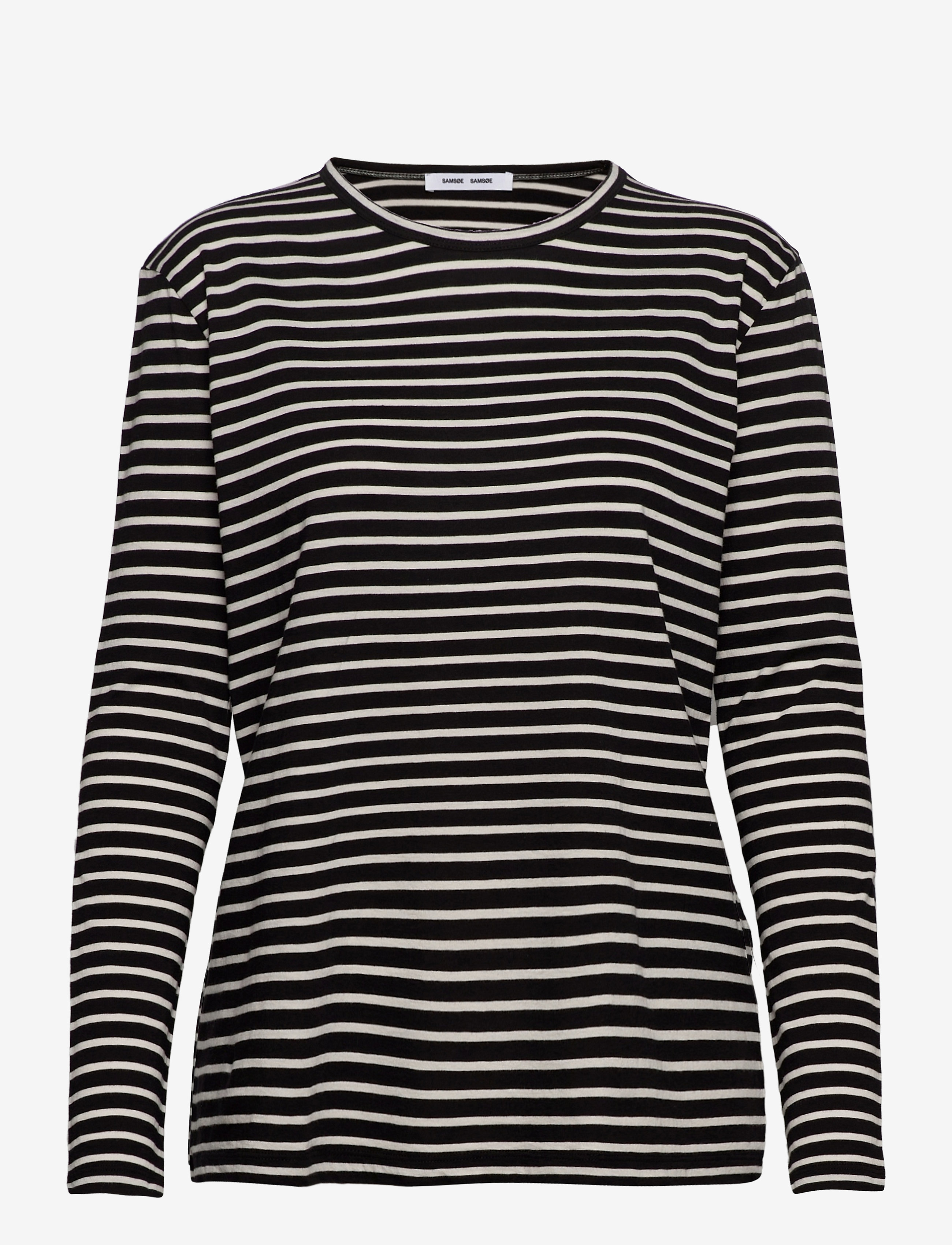 SAMSØE SAMSØE Nobil T-Shirt Ls St 205 Schwarz - S - Damen