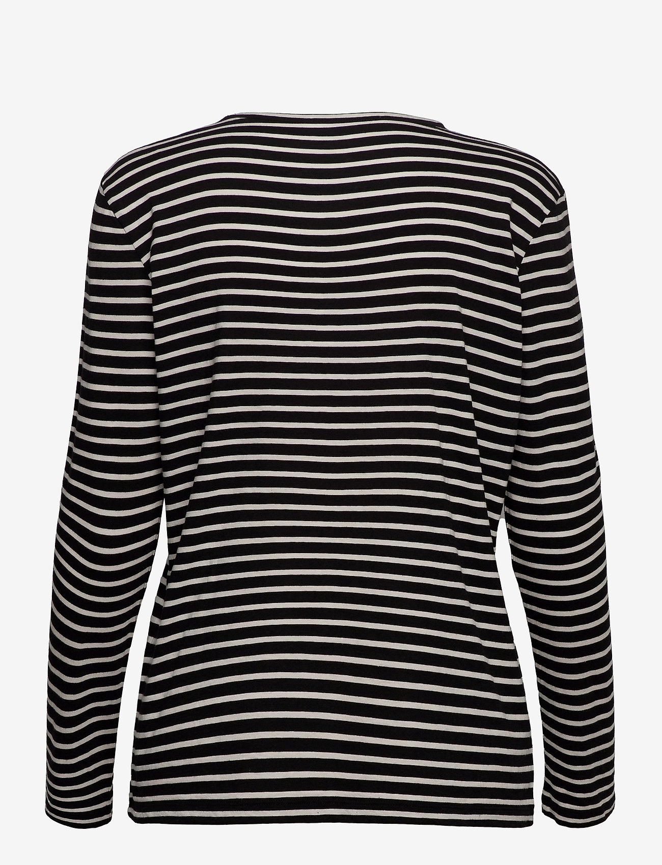 Samsøe Samsøe - Nobil t-shirt ls st 205 - langärmlige tops - black st. - 1