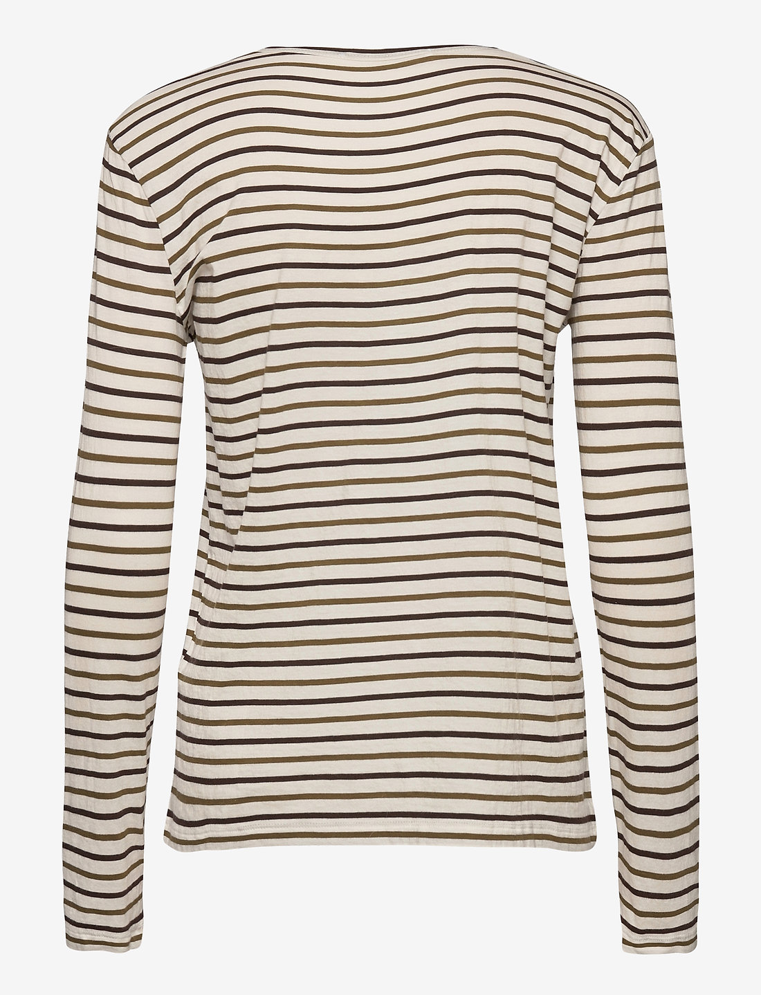 Samsøe Samsøe - Nobil t-shirt ls st 205 - long-sleeved tops - mole st. - 1