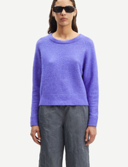 Samsøe Samsøe - Nor o-n short 7355 - sweaters - simply purple - 0