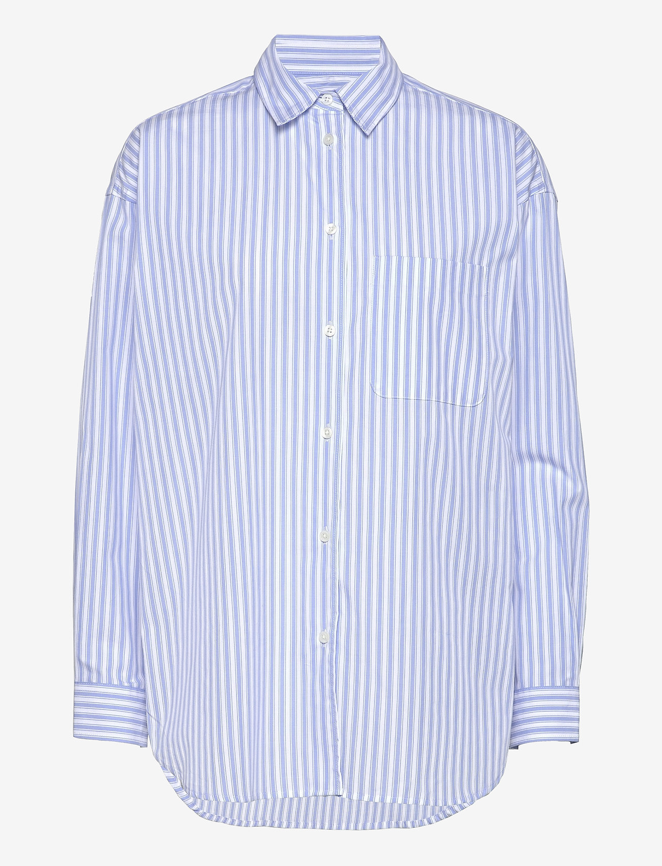 Samsøe Samsøe - Luana shirt 13072 - dusty blue st. - 0