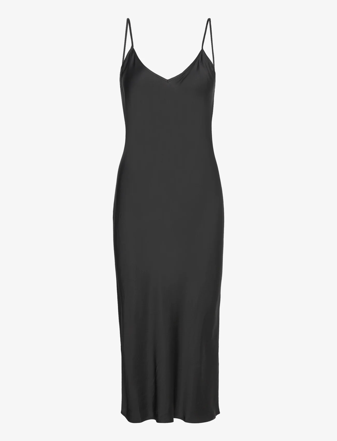 Samsøe Samsøe - Sasharon strap dress 14905 - slip dresses - black - 0