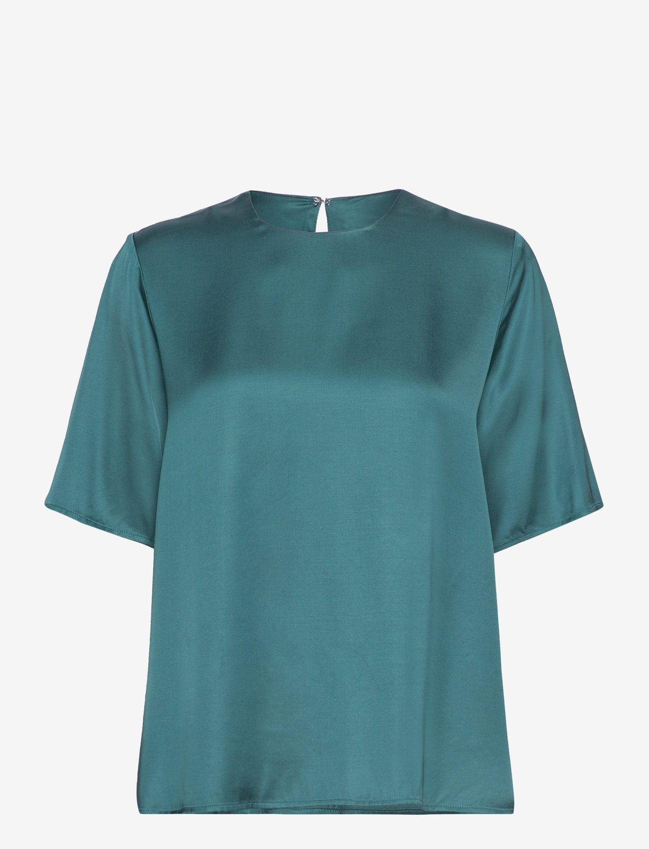 Samsøe Samsøe - Denise top 14905 - lühikeste varrukatega pluusid - atlantic deep - 0