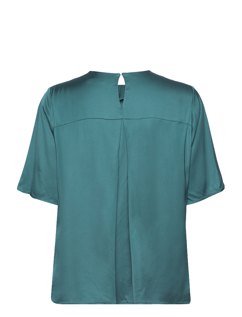 Samsøe Samsøe - Denise top 14905 - lühikeste varrukatega pluusid - atlantic deep - 1