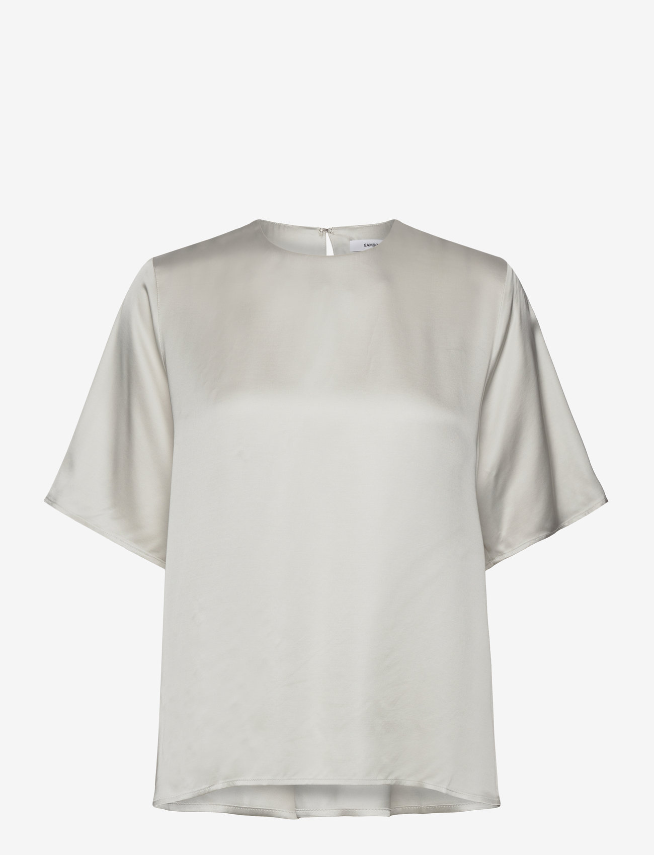 Samsøe Samsøe - Denise top 14905 - short-sleeved blouses - white onyx - 0