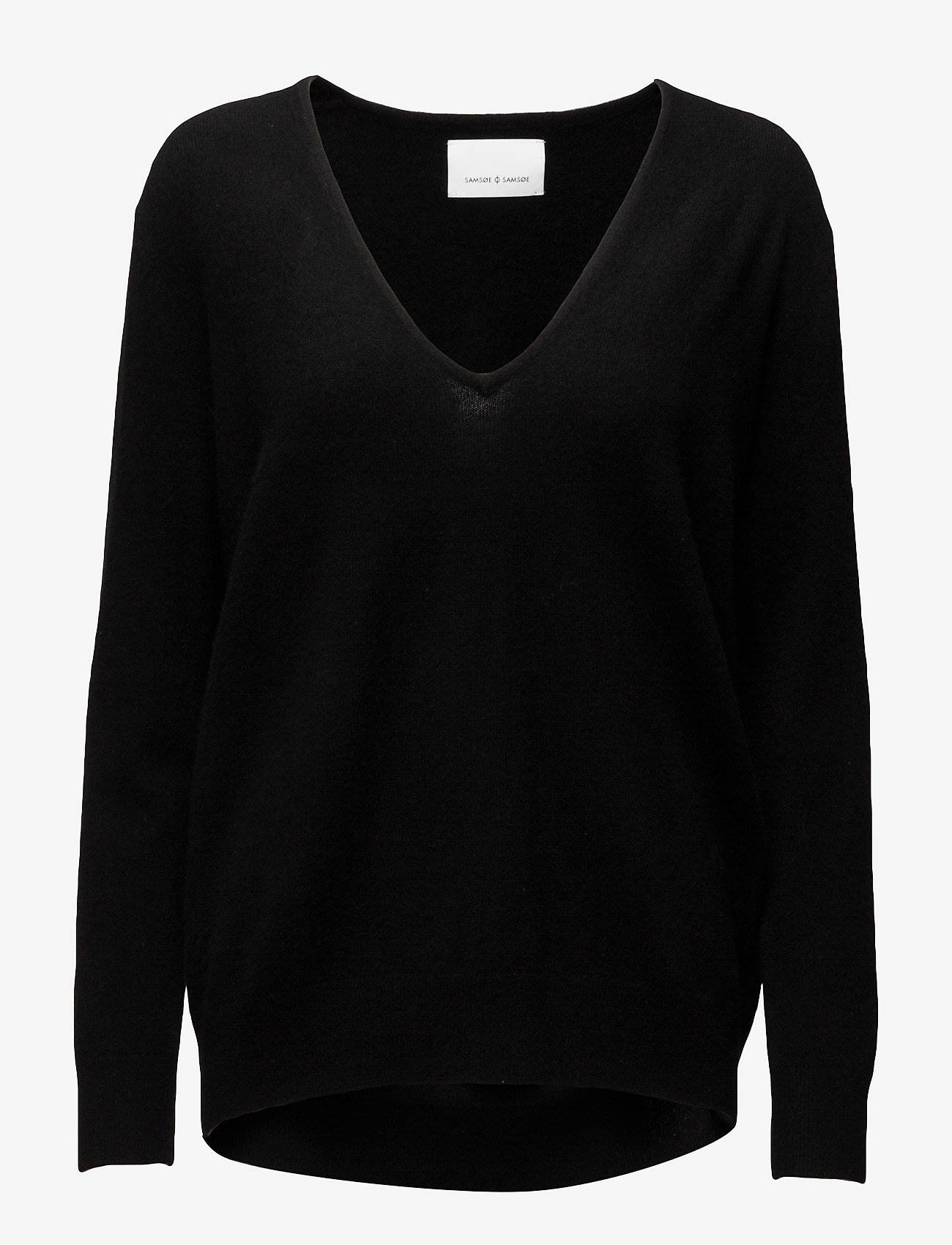 Samsøe Samsøe - Boston v-neck 6304(priser som 22.03) - black - 0
