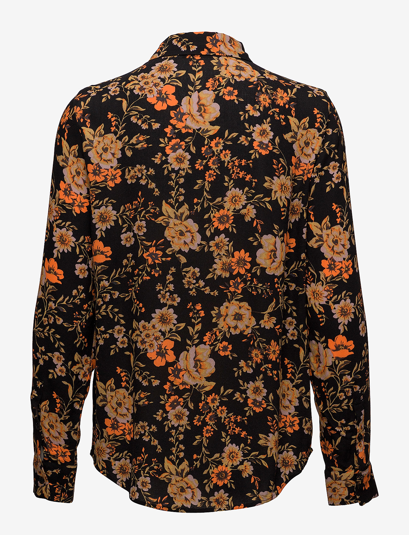 Samsøe Samsøe - Milly shirt aop 7201 - black bloom - 1