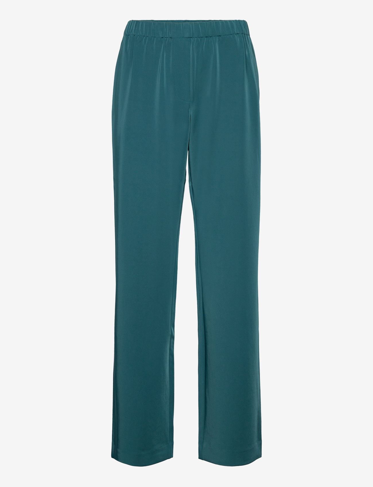 Samsøe Samsøe - Hoys straight pants 7331 - sirge säärega püksid - atlantic deep - 1