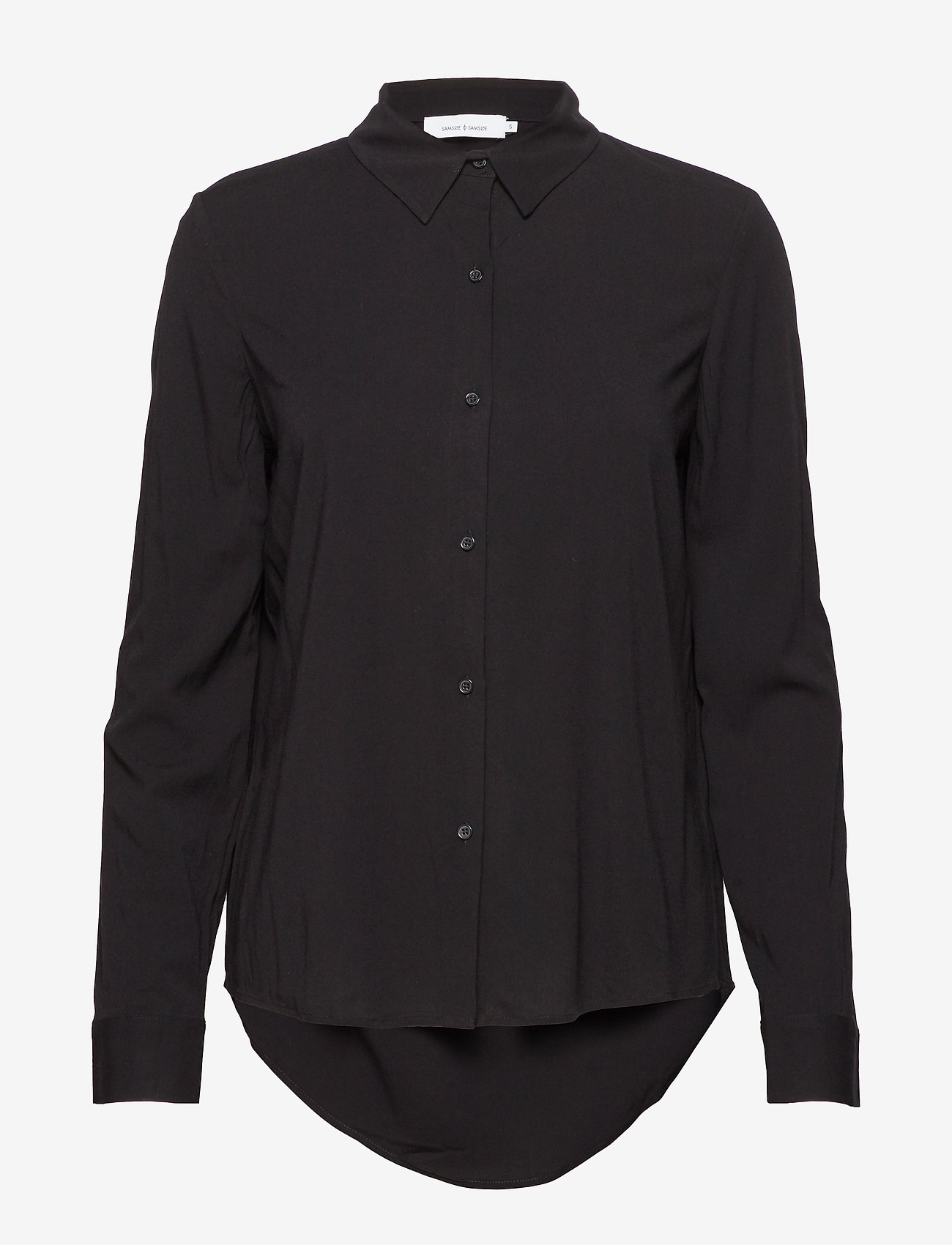 Samsøe Samsøe - Milly np shirt 9942 - overhemden met lange mouwen - black - 0