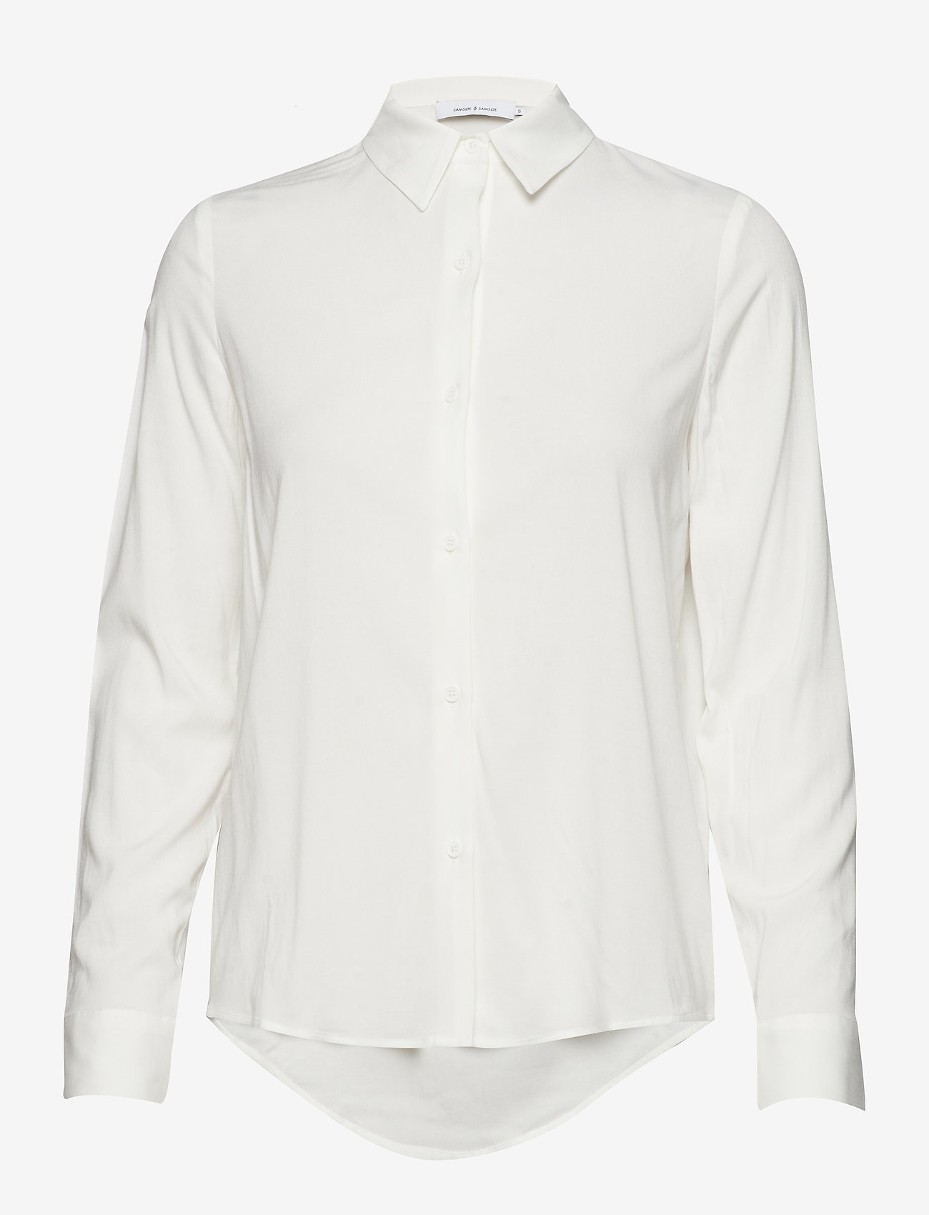 Samsøe Samsøe - Milly np shirt 9942 - long-sleeved shirts - clear cream - 0