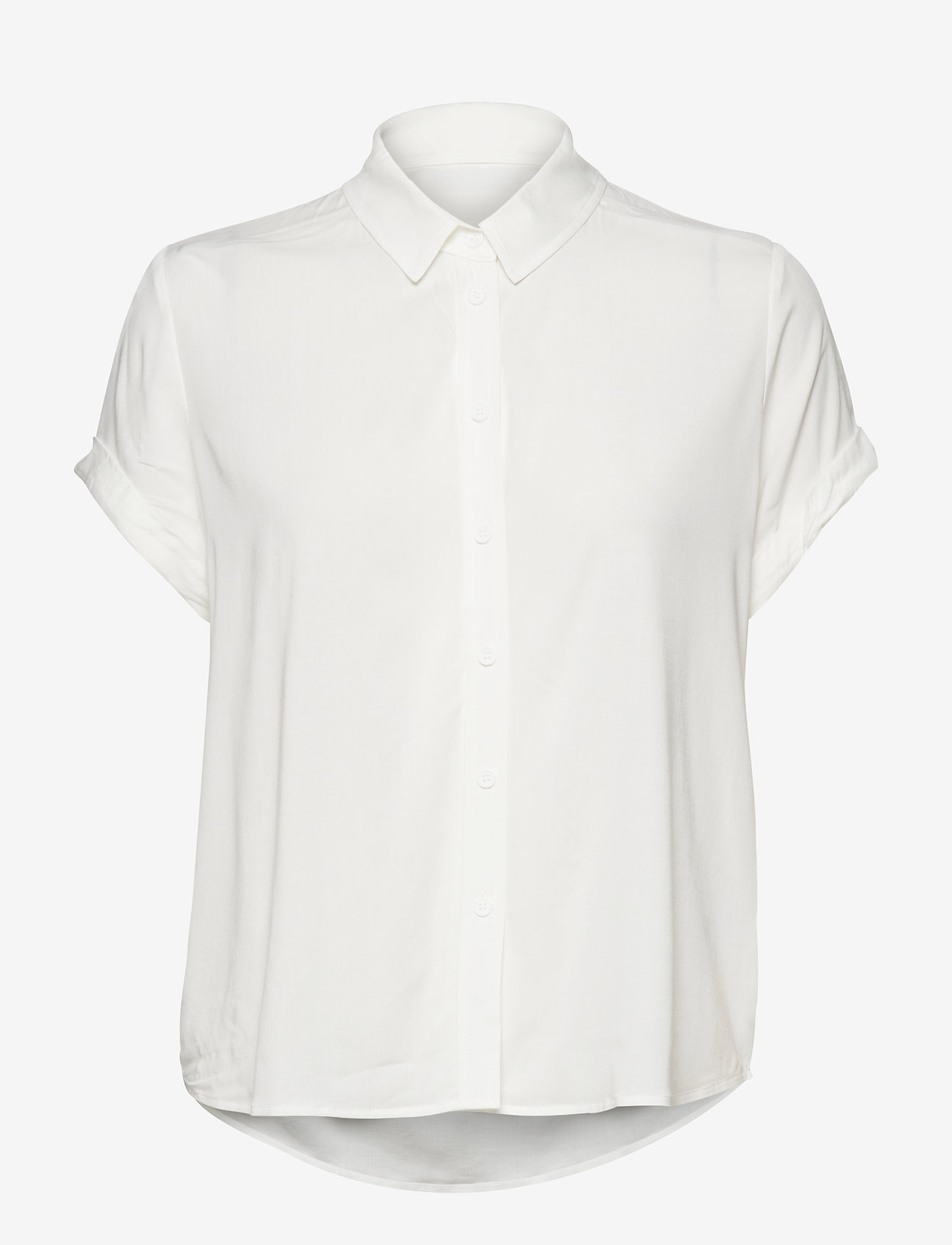 Samsøe Samsøe - Majan ss shirt 9942 - overhemden met korte mouwen - clear cream - 1