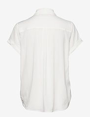 Samsøe Samsøe - Majan ss shirt 9942 - short-sleeved shirts - clear cream - 2