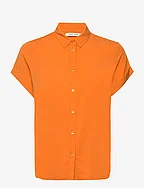 Majan ss shirt 9942 - RUSSET ORANGE