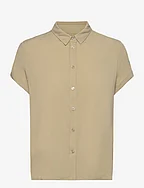 Majan ss shirt 9942 - SAGE GREEN