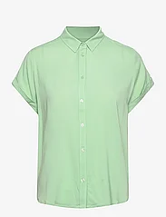 Samsøe Samsøe - Majan ss shirt 9942 - kurzärmlige hemden - sprucestone - 0