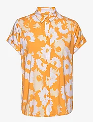 Samsøe Samsøe - Majan ss shirt aop 9942 - overhemden met korte mouwen - radiant sunflower - 0