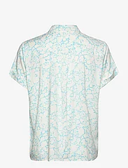 Samsøe Samsøe - Majan ss shirt aop 9942 - kortærmede skjorter - roses topaz - 1