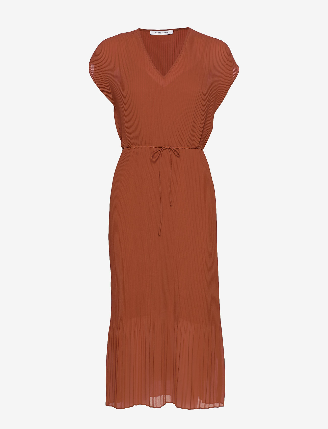 Samsøe Samsøe - Leola long dress 6621 - picante - 0